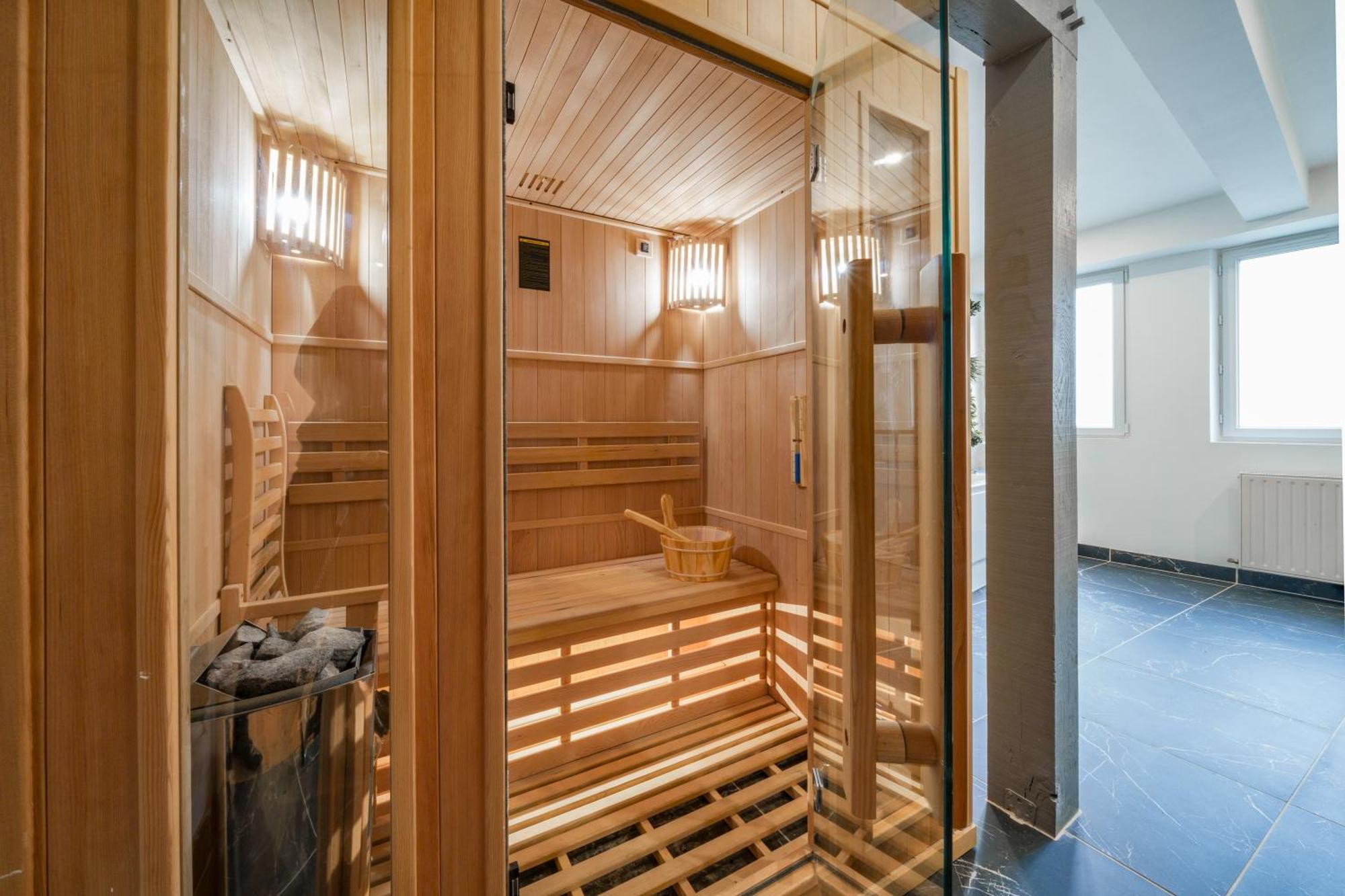 L'Evasion Amboise, Sauna Jacuzzi Esterno foto
